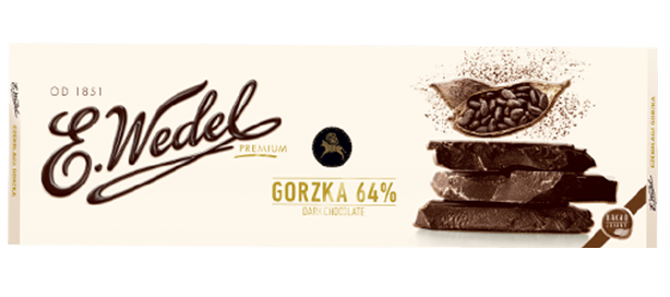 Czekolada Premium Gorzka 64%