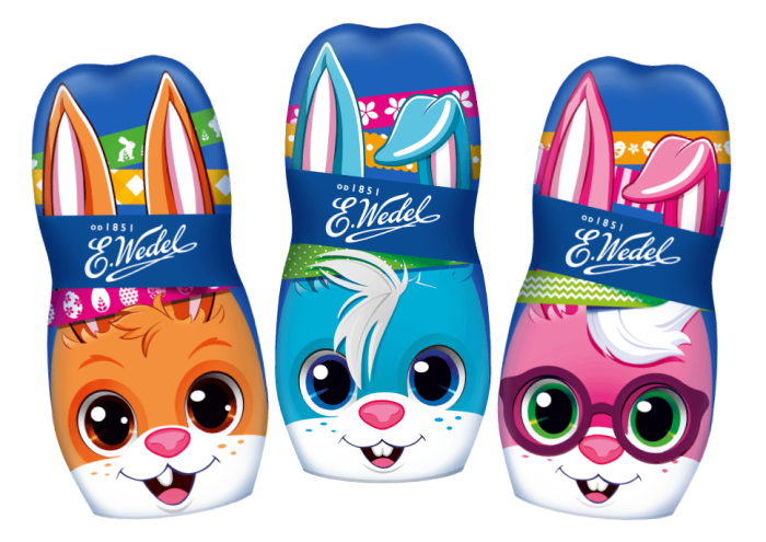 Zajączek z czekolady mlecznej