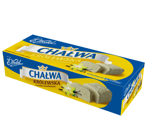Chałwa Królewska o smaku waniliowym 250g