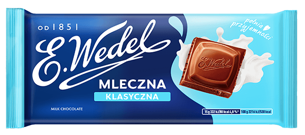 Czekolada Klasyczna Mleczna