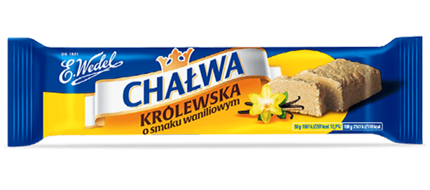 Chałwa Królewska o smaku waniliowym 50g