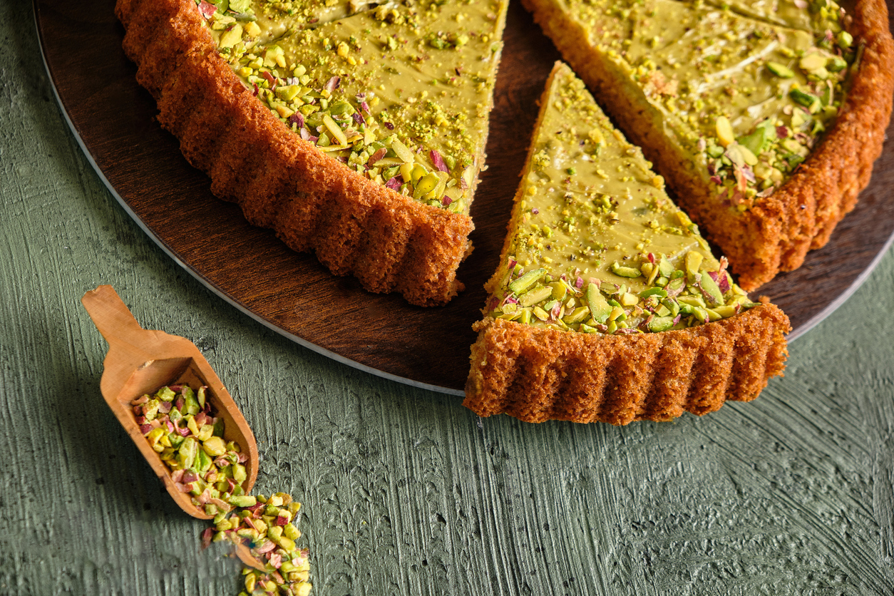 Tarta pistacjowa