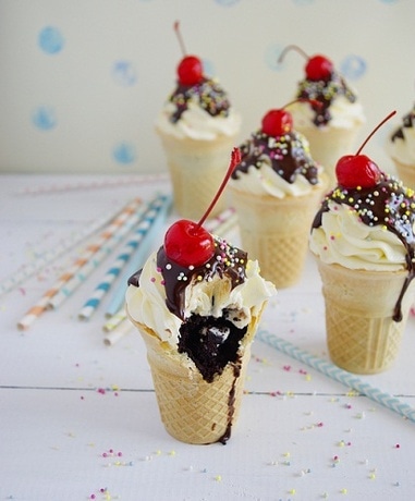 Babeczki a la lody