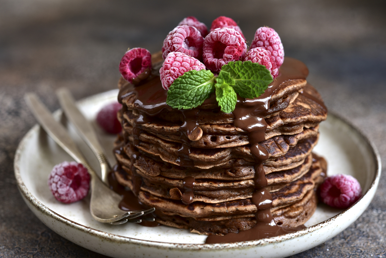 Placuszki bez jajek a'la pancakes