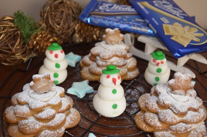 Czekoladowo - piernikowe choinki