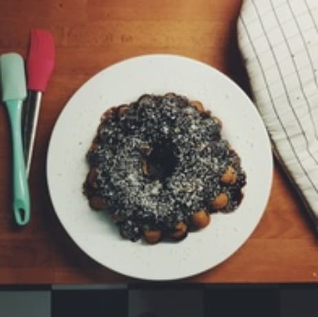 Wigilijna babka piaskowo - kokosowa