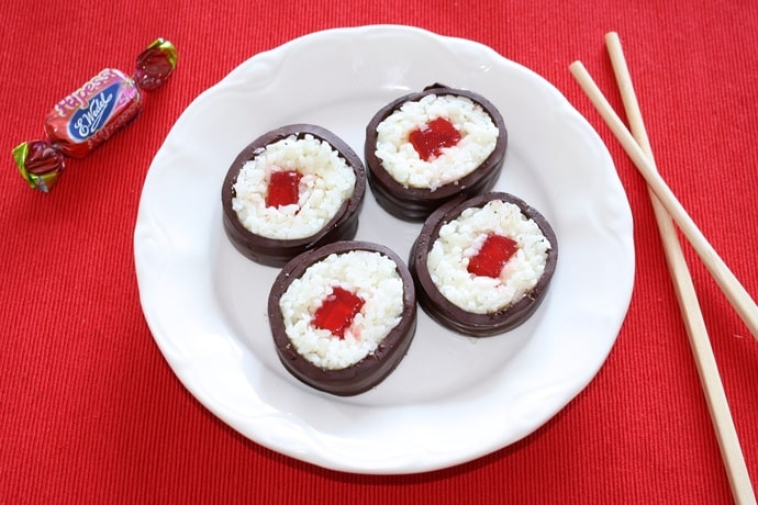 Sushi z galaretką