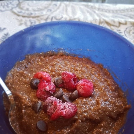 Quinoa na słodko po wedlowsku