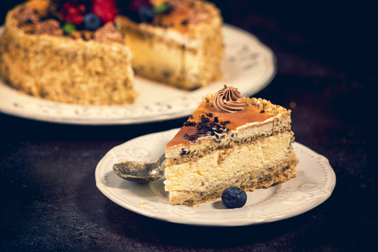 Ciasto z chałwą i serkiem mascarpone