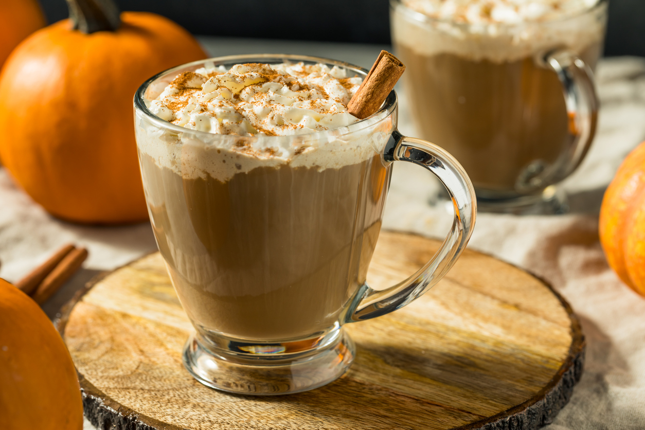 Pumpkin spice latte z dodatkiem czekolady