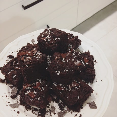 wegańskie brownie