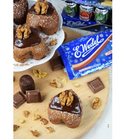 Muffinki czekoladowo-piernikowe
