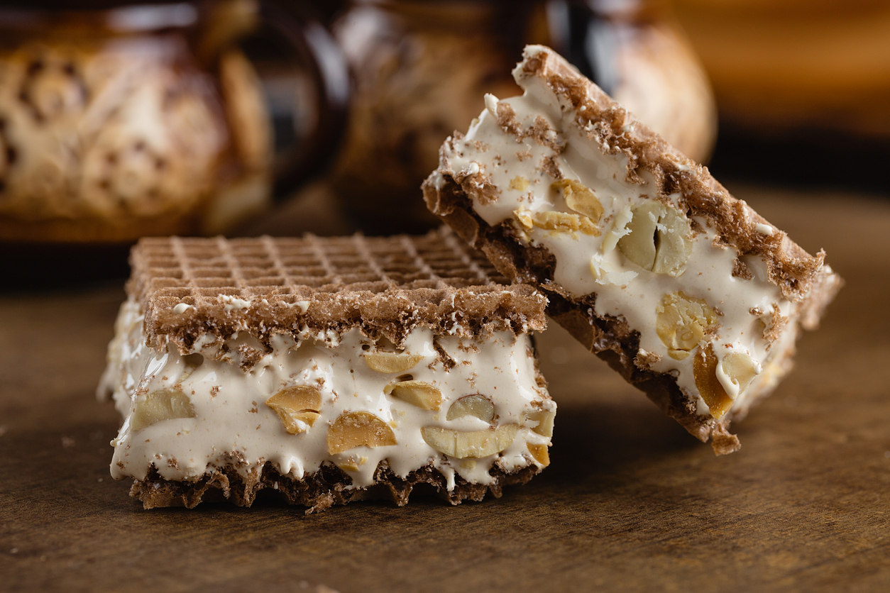 Blok czekoladowy w waflu