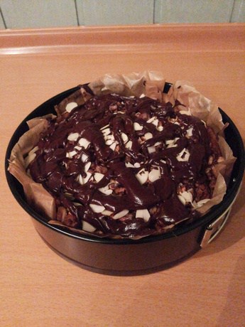 Ciasto czekoladowo-owsiane