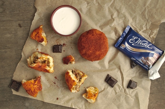 Wytrawne pączki z czekoladowym chili