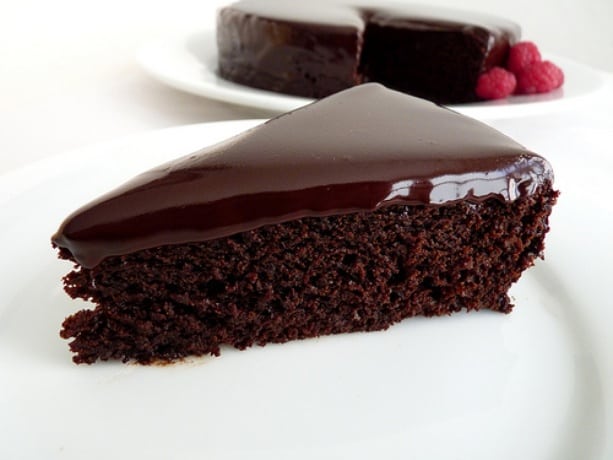 Ciasto z gorzkiej czekolady