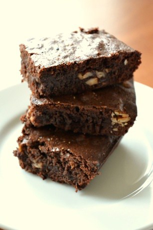 Cudownie aromatyczne brownie z solą morską i pieprzem