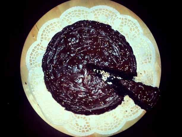 Ciasto cukiniowo - czekoladowe