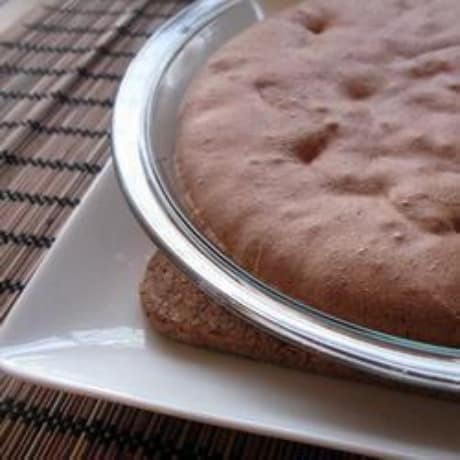 Pieczony pudding czekoladowy