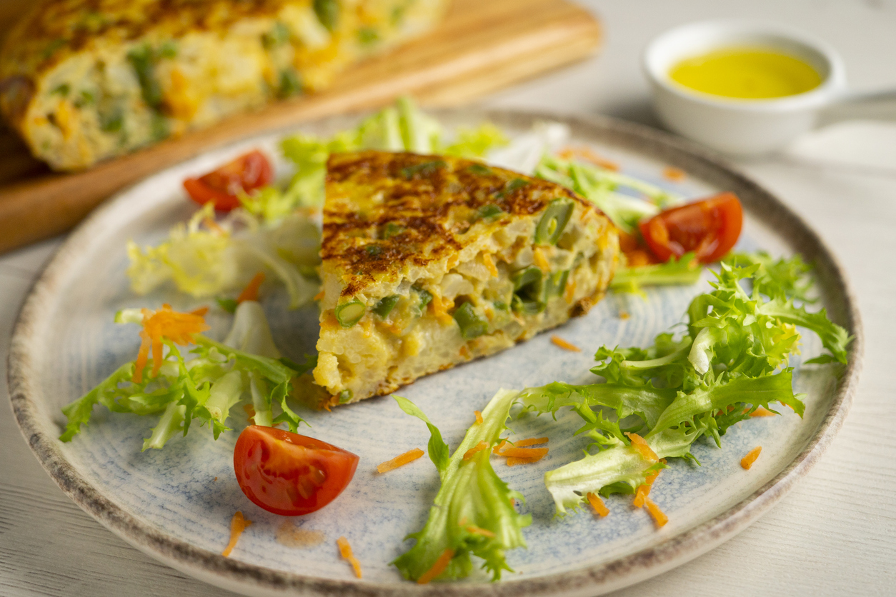 Omlet z piekarnika