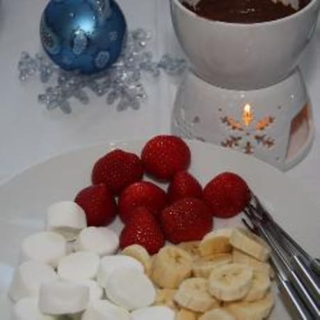 Proste czekoladowe fondue