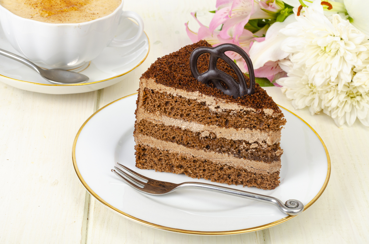 Tort kawowo czekoladowy