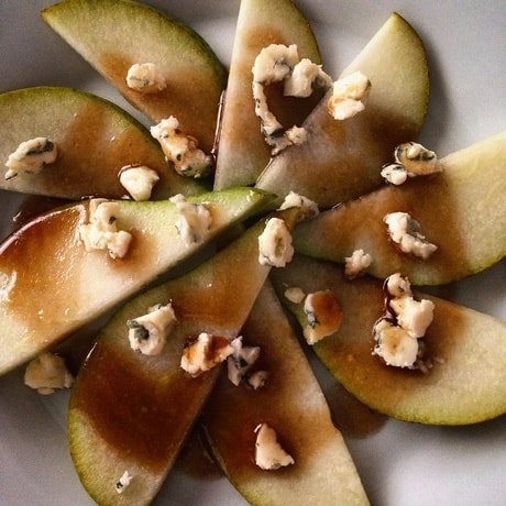 Carpaccio gruszkowe